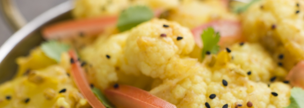 Ayurvedic Cauliflower and Potato Subji Recipe
